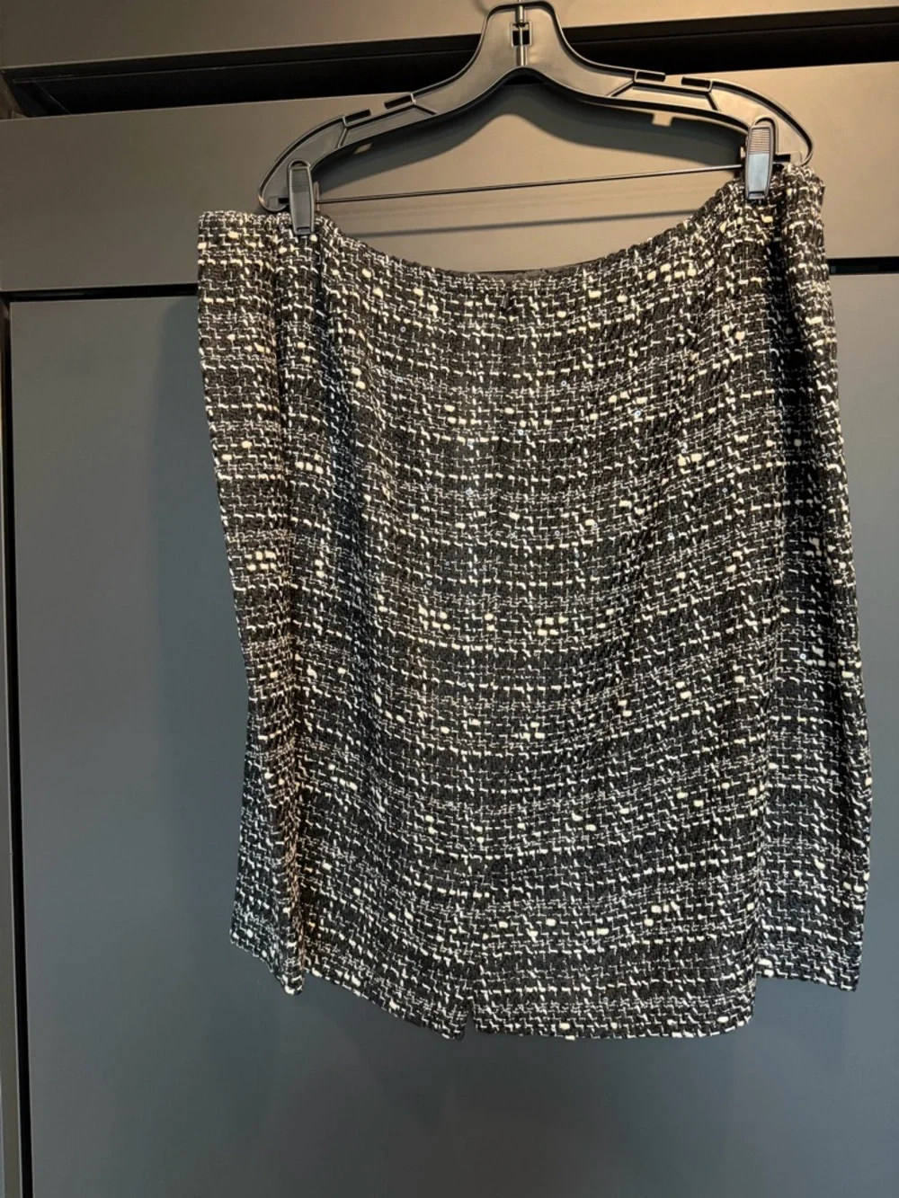 Lafayette 148 Black & White Tweed with Sequins Jacket and Skirt (NWT) - Picture 8 of 10